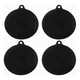 Induction Cooktop Mat Silicone Insulation Pad Tér 4pcs .