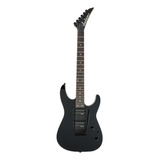 Guitarra Elétrica Jackson Js Series Js12 Dinky De  Choupo Gloss Black Brilhante Com Diapasão De Amaranto