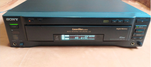 Laser Disc Player Ld Sony Mdp 750 Cd Cdv Ld Auto Reverse