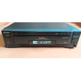 Laser Disc Player Ld Sony Mdp 750 Cd Cdv Ld Auto Reverse