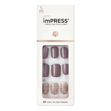 Uñas Adhesivas Kiss Impress Nails - N° Kim011 Flawless