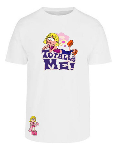 Romana Ez Playera Lizzie Mcguire Cartoon