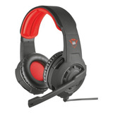 Auricular Trust Gxt 310 Radius Gaming Headset Ps4 Xbox Color Black/red