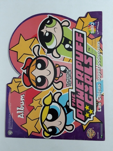 The Powerpuff Girls Salo 2001 Usado. 103 Laminas .32 Sticker