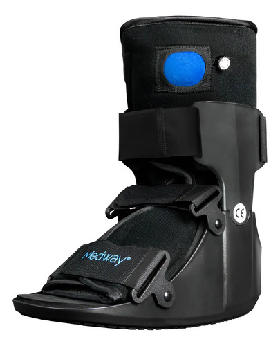 Medway | Bota Neumática Walker Baja Color Negro | Meses sin interés