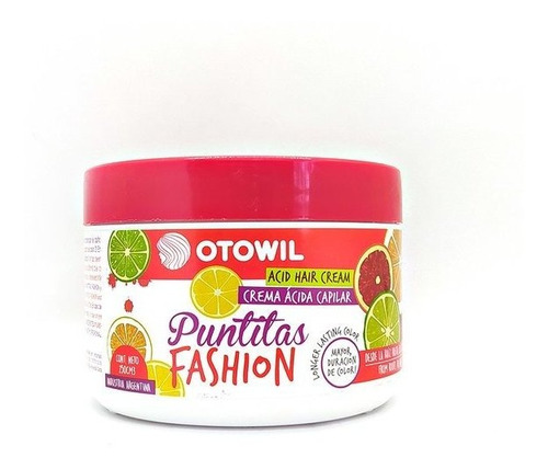 Otowil Puntitas Fashion Crema Ácida Capilar   250grs