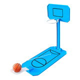 Mini Juego De Baloncesto Divertido Juguete Juego De Azul