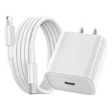 Cargador 25w Carga Rápida Para iPhone 12 13 14 +tipo C Cable