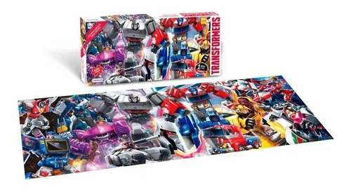 Puzzle Transformers 1000 Piezas Panoramico Tapimovil Orig