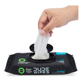 Dude Wipes - Toallitas Desechables Adutos - A Base Dehierbas