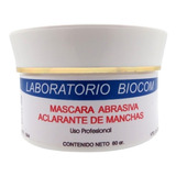 Mascara Abrasiva Aclarante De Manchas X 60 Gr - Biocom