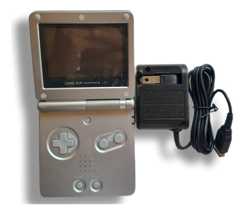 Game Boy Advance Sp Plata Ags-001 Una Luz (ver Fotos)