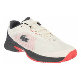 Tenis Lacoste Tech Point 123 Blanco/azul Para Tennis