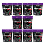 10x Creatina Turbo Refil - 300g - Blackskull / Caveira Preta Sabor Uva