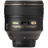 Lente Nikon Af-s Fx Nikkor 85 Mm F / 1.4g Para Nikon Dslr