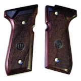 Cachas Empuñaduras De Madera Pistola Beretta Serie 92/96 Ori