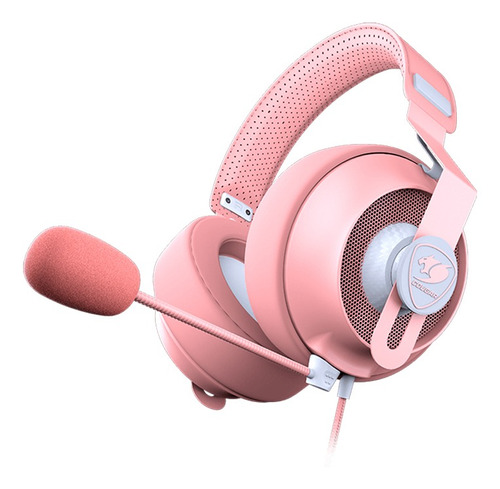 Audifonos  Gamer Cougar Phontum S Pink