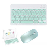 Kit De Teclado Bluetooth Con Mouse Soporte Teléfono O Tablet