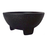 Kit 40 Molcajete Negros Tipo Salseros Plástico Rudo Limones 