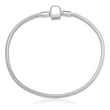 Pulseira Feminina Compatível Com Berloques Pandora Prata 925