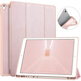 Funda Flip Cover Para iPad Pro 12.9 2017/2015 Rosa