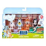 Bluey Set De 4 Figuras Familia, Amigos Juguete Original