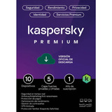 Kaspersky Antivirus Premium 2024 Key 1 Año 10 Dispositivos