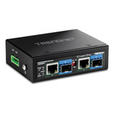 Trendnet Convertidor De Medios Industrial Sfp A Gigabit Poe+