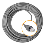 Kit 10 Un Cabo De Rede 10m Cat6 Furukawa Rj45 Cinza Gigabit