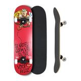 Skate Cbjr Montado Profissional Proibida P Mim Skateboarding