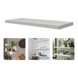 Prateleira Estante Branco Mdf 20x50 Cm Suporte Invisível Und