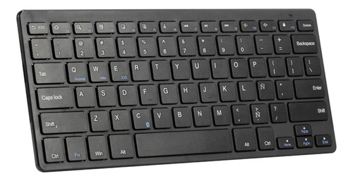 Teclado Inalambrico Bluetooth Teclas Planas Tecmaster Tm-100