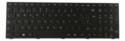 Teclado Para Lenovo Key-578 G50-70 G50-70m G50-30 G50-45 G50-75 Esp Color Negro