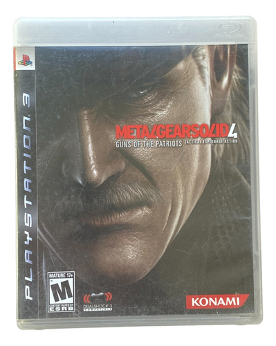 Metal Gear Solid 4 - Guns Of The Patriots - Ps3 - Físico