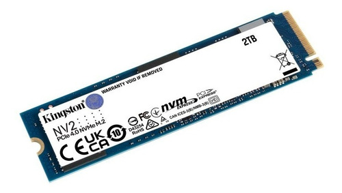 Disco Sólido Ssd Interno Kingston Nv2 Snv2s/2tb 3500/2800mbs