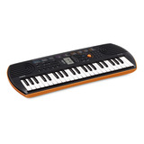 Mini Teclado Arranjador Sa-76 Laranja Casio