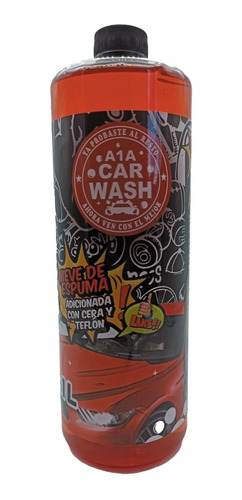 A1a Active Foam Shampoo Con Cera Para Auto 1l