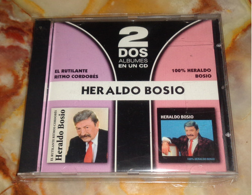 Heraldo Bosio - Dos Albumes En Un Cd - Cd Arg.
