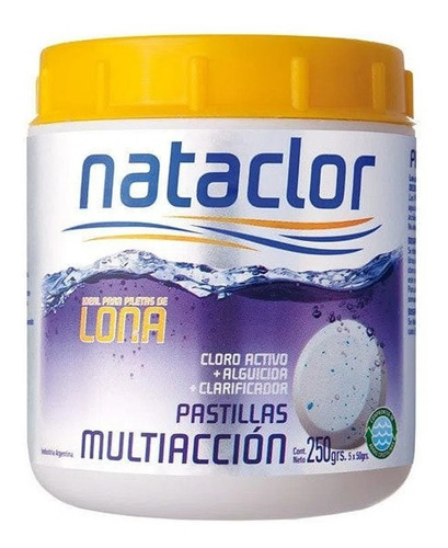 Pastilla Multiaccion Lona 1/4kg Nataclor