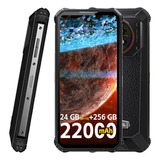 Celular Oukitel Wp19 Pro Smartphone Robusto 4g Celular Dual Sim 12gb + 512gb 22000mah Teléfono Móvil Negro