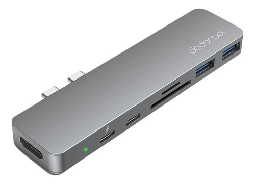   Hub Usb-c 3.0 7em1 Dodocool Dc53 P/ Mac Book Tipo C