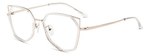 Firmoo Moda Cateye Marco De Las Lentes De Luz Azul Bloqueo L