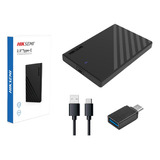 Carry Case Externo Disco Hdd Ssd 2.5 Sata Usb C 3 Hiksemi