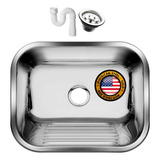 Tanque Inox American Steel 50x40 - Sobrepor E Embutir