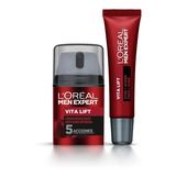 Kit X 2 Expert L'oreal Vitalift Men Anti-edad