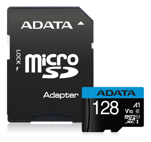 Tarjeta Memoria Micro Sd Adata 128gb Class 10 Uhs-i Adaptado