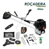 Roçadeira Gasolina Profissional 43cc Muito Potente!!!