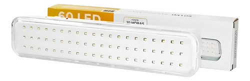 Luces Luz De Emergencia 60 Leds Recargable Con Cable 220v