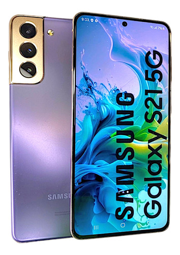Samsung Galaxy S21 Violeta 128gb 8gb Ram Snapdragon-reacondicionado 