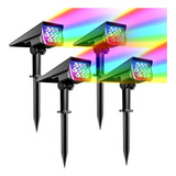 Focos Solares Para Exteriores, Foco Solar Rgb Con Ip65 ...